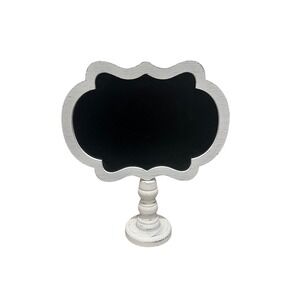 Hobby‎ Lobby Distressed White Chalkboard Sign Farmhouse Tabletop Decor